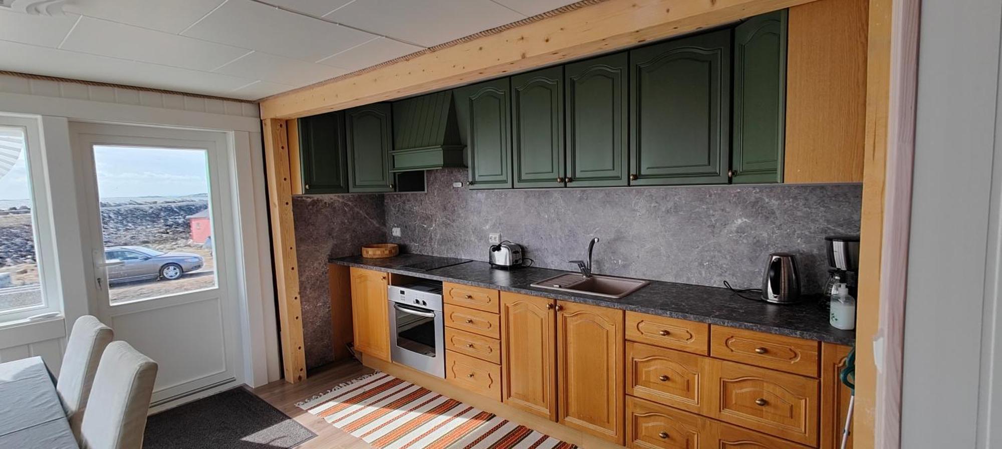 Barents Sea Window Apartment Ytre Kiberg Bagian luar foto